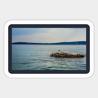 Kastel Kambelovac Coast in Croatia Sticker